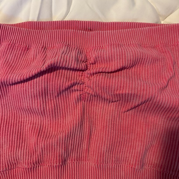 American Eagle Ribbed Tube Top in Raspberry Pink - Picture 4 of 4